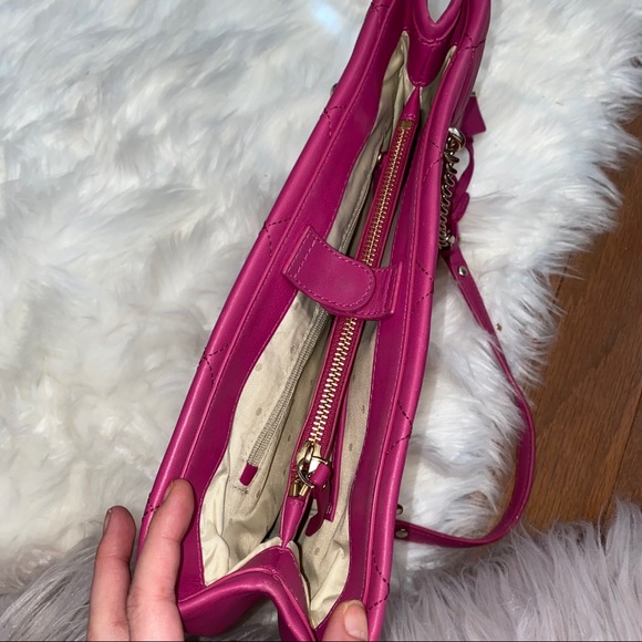 Kate Spade ♠️ New York, Quilted Leather Satchel! - Picture 6 of 12